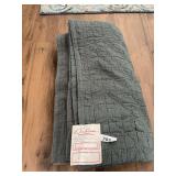 MARSHALL QUILT CHARCOAL KING