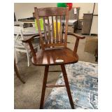 CLASSIC SHAKER SWIVEL BAR STOOL - MAVIN