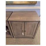 PRINTSTAND-CAB DRIFTWD AGED PEWTER - ARCHBOLD FURNITURE COMPANY