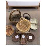 LARGE LOT OF BASKETS