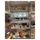 METAL SHELVING 86" x 48" x 18"