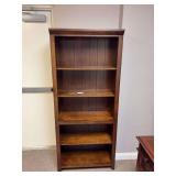 ADJUSTABLE SHELF BOOKCASE