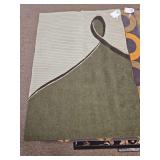 MALABAR 100% WOOL 5X8 RUG 5304B