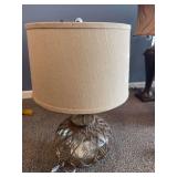 90025 GREEN GLASS GENIE 26" LAMP - STEIN WORLD & STYLE CRAFT 29" LAMP