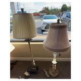 L3-1321 SILVER TABLE LAMP - STYLECRAFT HOME COLLECTION, INC. AND PT8780 VILLA GOLD BUFFET LAMP - STYLECRAFT HOME COLLECTION, INC.
