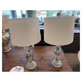 PAIR OF 26.5" TABLE LAMP - FANGIO LIGHTING