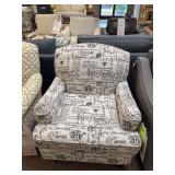 ACCENT CHAIR/THE DIZZY IRON - FUSION FURNITURE, INC.
