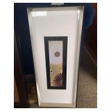 4 WALL PICTURES, 13.75”w x 31”h RETRO FLORAL, 16.25”w x 40.5”h ABSTRACT VASE, 19”w x 43”h NEW CENTURY RACHAEL GARDEN II, 26”w x 50”h TREE LINE