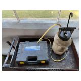 Mityvac MVA6850 pressure bleed adapter kit and tank