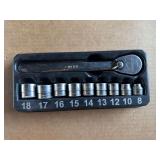 Snap-On Metric Low profile wrachet set