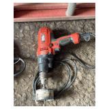 Black & Decker 1/2” electric drill, SKIL 12 volt warrior drill