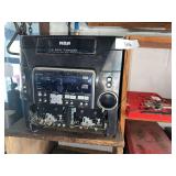 RCA radio(cassette tape damaged) fan (no base)