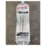 Vintage advertising thermometer  JASPER engines and transmissions “Remanufactured Products Genuine since 1942”