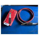 Snap On 1/4” air ratchet w/ whip