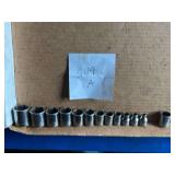 Snap-on SAE shallow set: 15-16 to 1/4