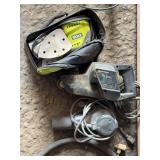 Ryobi sander, Black & Decker belt sander, Porter Cable sander