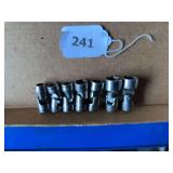 Snap-On swivel head sockets