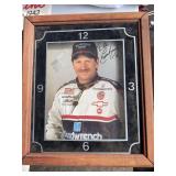 Dale Earnhardt wall clock, 57 Chevy Nomad souvenir