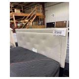 Queen size upholstered headboard