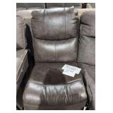 Leather armless middle sectional piece