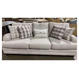Fusion Brand 3 cushion sofa with pillow