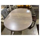 AMISH MADE TABLE & 2 CHAIRS