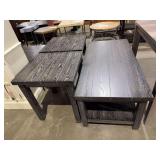 COCKTAIL TABLE AND 2 ENDS - PROGRESSIVE FURNITURE INC.