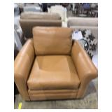 All leather chair