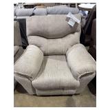 Power recliner beige in color