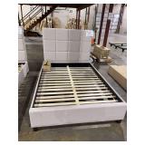 FULL SIZE BED WITH UPHOLSTERED HEADBOARD