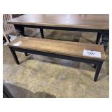 BASSETT SOLID MAPLE BENCH