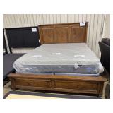 KING PANEL HEADBOARD, FOOTBOARD & RAILS - ASPEN HOME