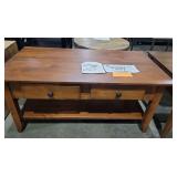 ARCHIBOLD FURNITURE CO SOLID WOOD AMISH COFFEE TABLE