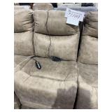 Power middle sectional piece with heat and massage settings