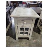 JO-FRAN, INC RUSTIC SHORES CHAIRSIDE TABLE W/POWER  7804180