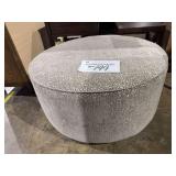 Fusion round ottoman