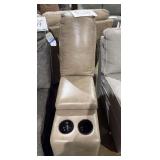 Wedge piece with cup holder and storage