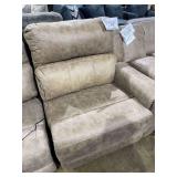 End piece of sectional with power