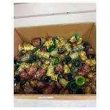 Box of Kashmir India PAK YAK, hand made and painted 3” bells