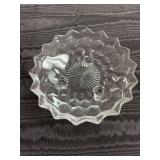 6 1/2” footed Fostoria dish