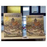 2 Boyd’s Town village pieces