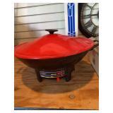 Electric wok, advent votive holder, “HOPE, LOVE, JOY,PEACE”