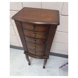 Jewelry box on stand
