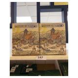 2 Boyd’s Town village pieces