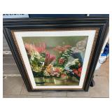 Original painting in frame 30.5” x 35.5”