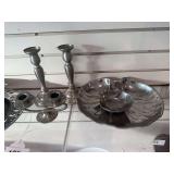 Lot of pewter items