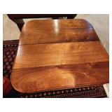 Victorian Eastlake Antique Walnut Dining Table w/ 3 leaves