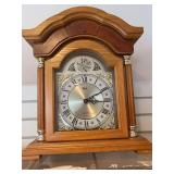 Mantle clock, Tempus Fygit, Pearl quartz, Westminster Chime, battery operated