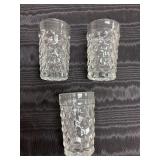 3 Fostoria Juice glasses
