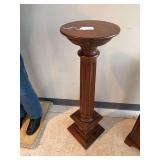39”T wooden plant stand